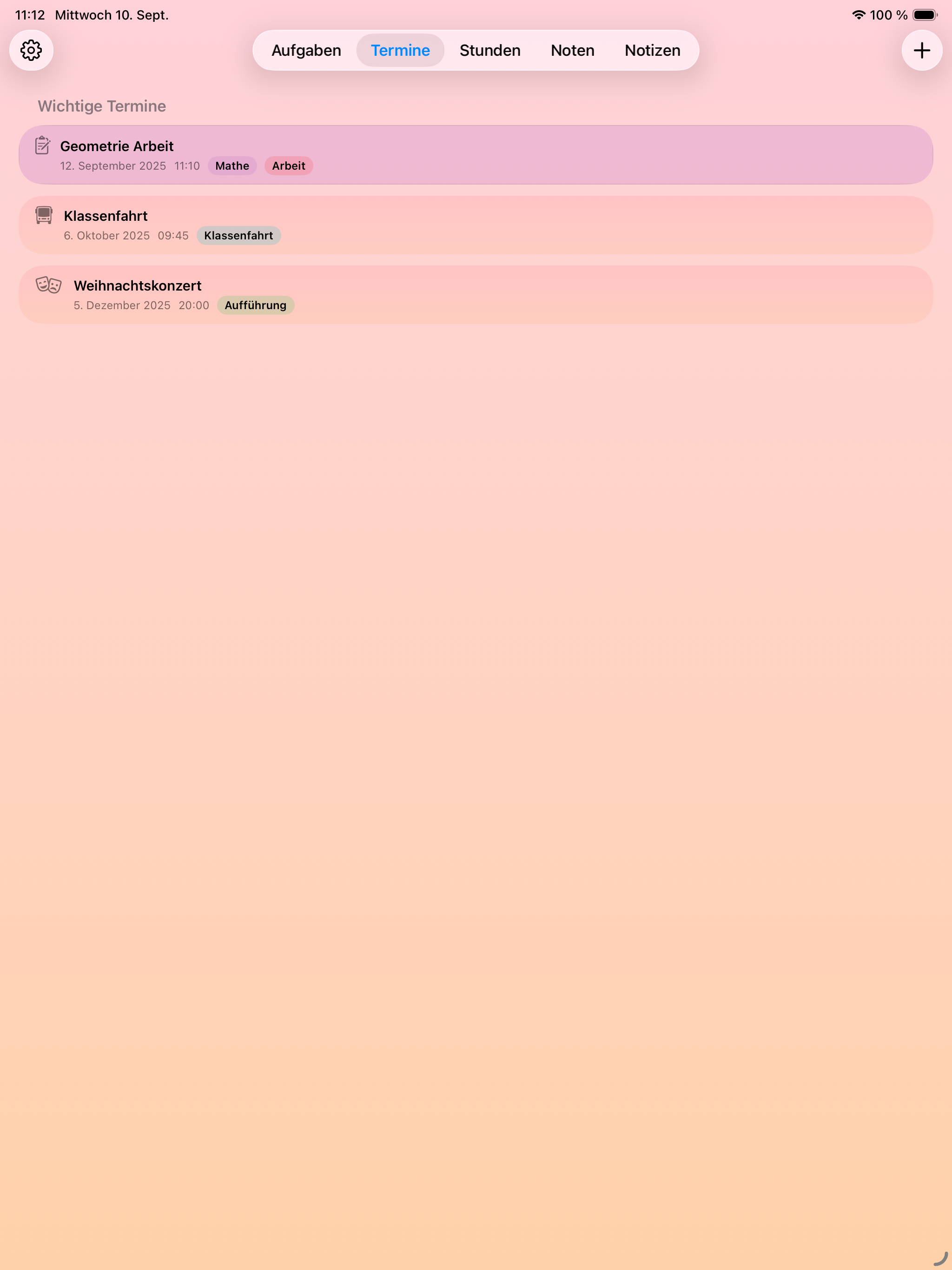 iPad App – Screenshot 7